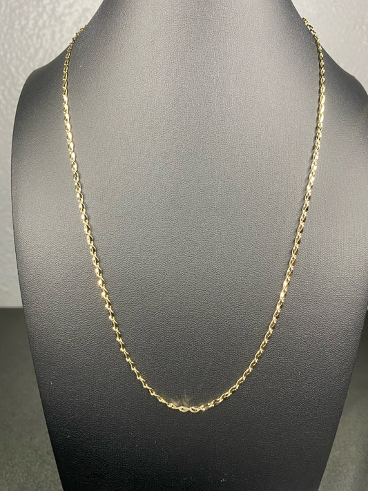 18k Gold-filled Florentine chain