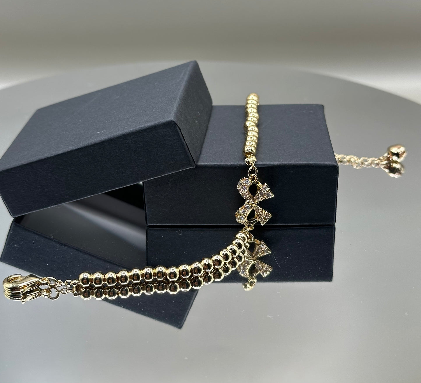 18k Gold-filled Knot bracelet