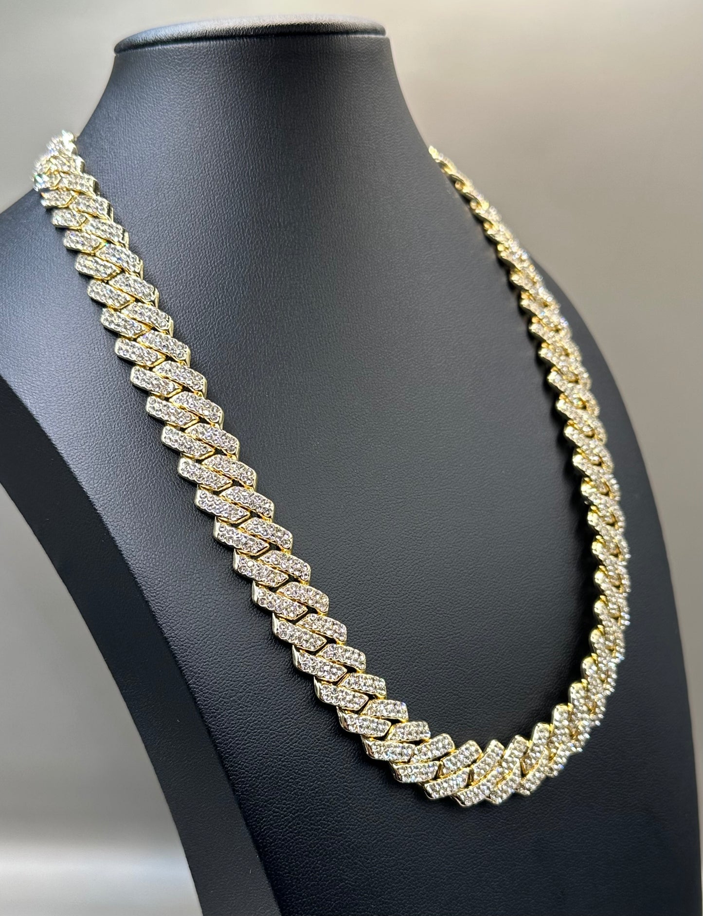 18k Gold-filled Monaco Chain