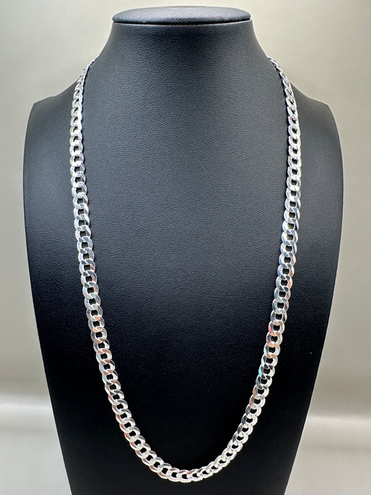 Cuban silver chain