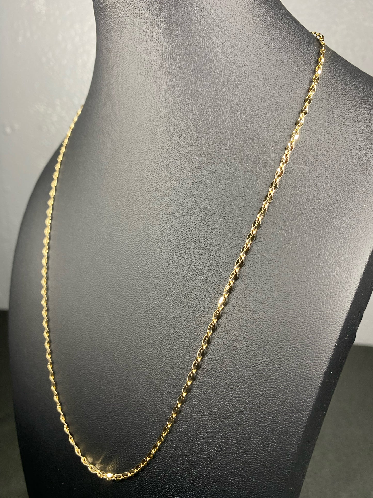 18k Gold-filled Florentine chain