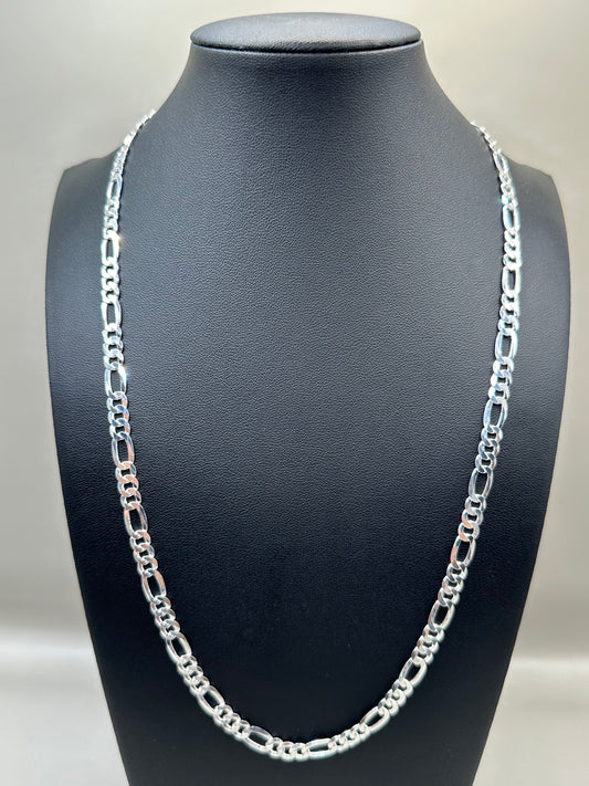 Classic figaro silver chain