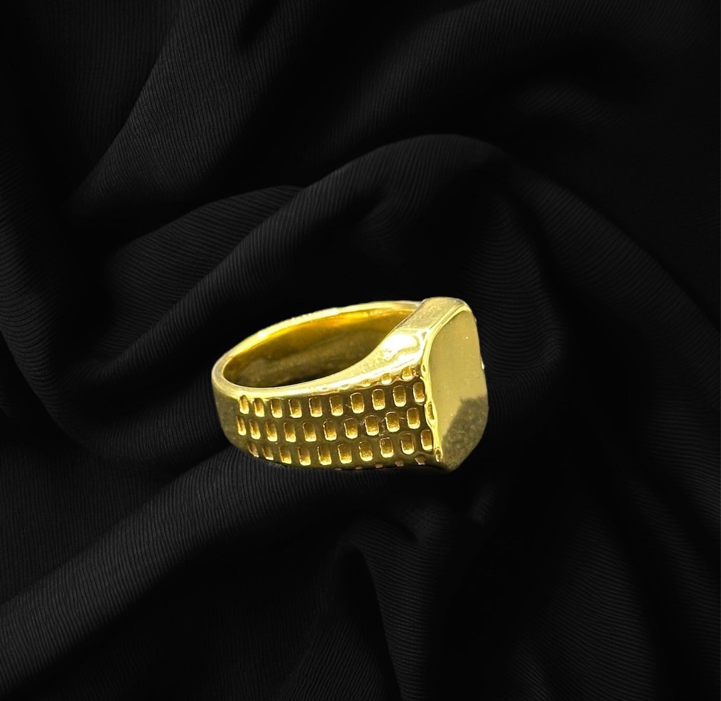 18K Gold-filled Plain Singet Ring