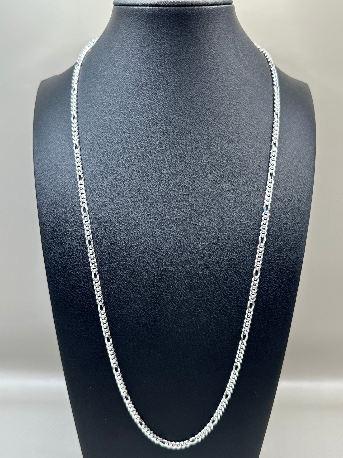 Classic figaro silver chain