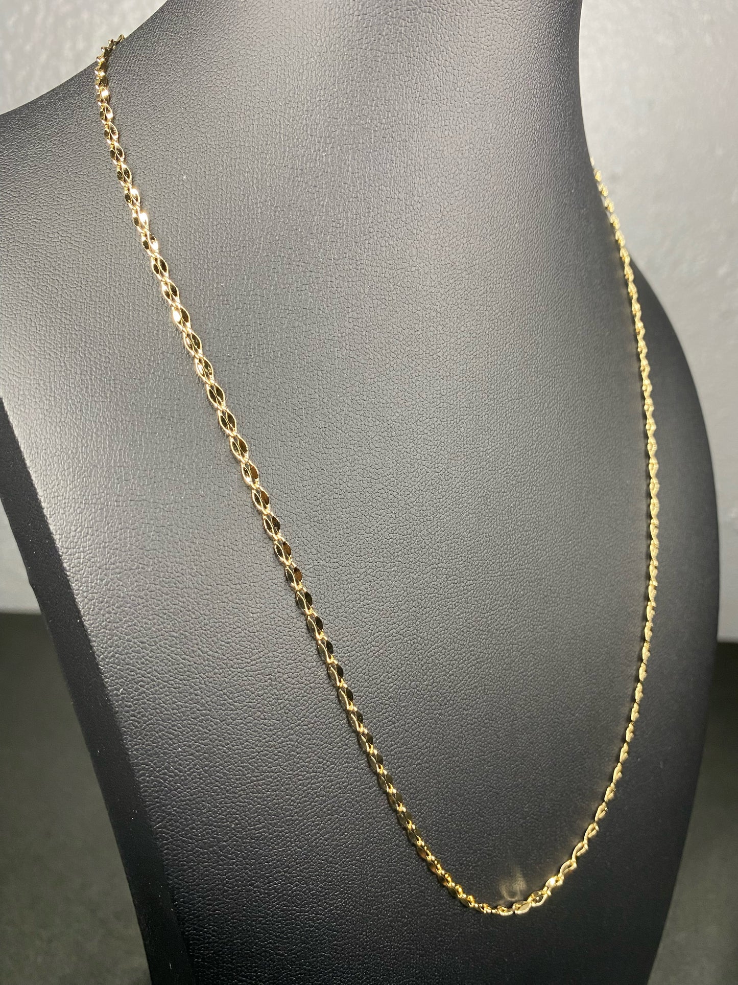 18k Gold-filled Florentine chain