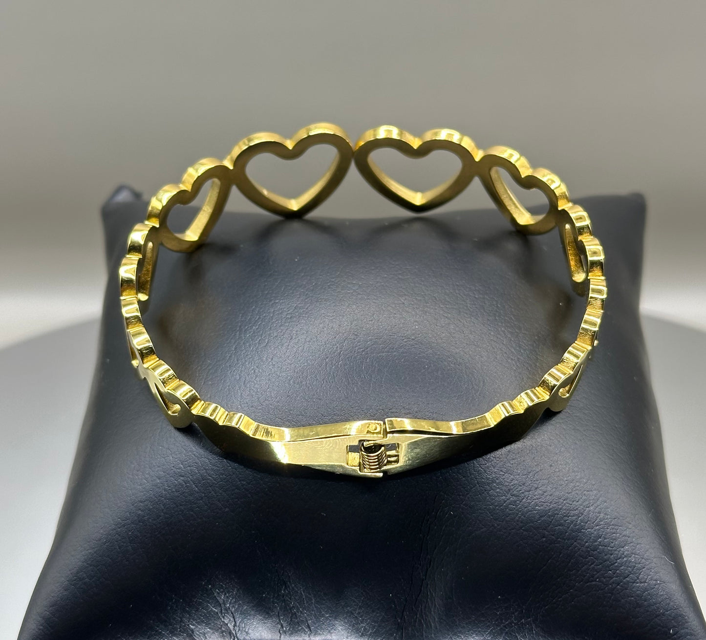 18k Gold-filled heart bracelet