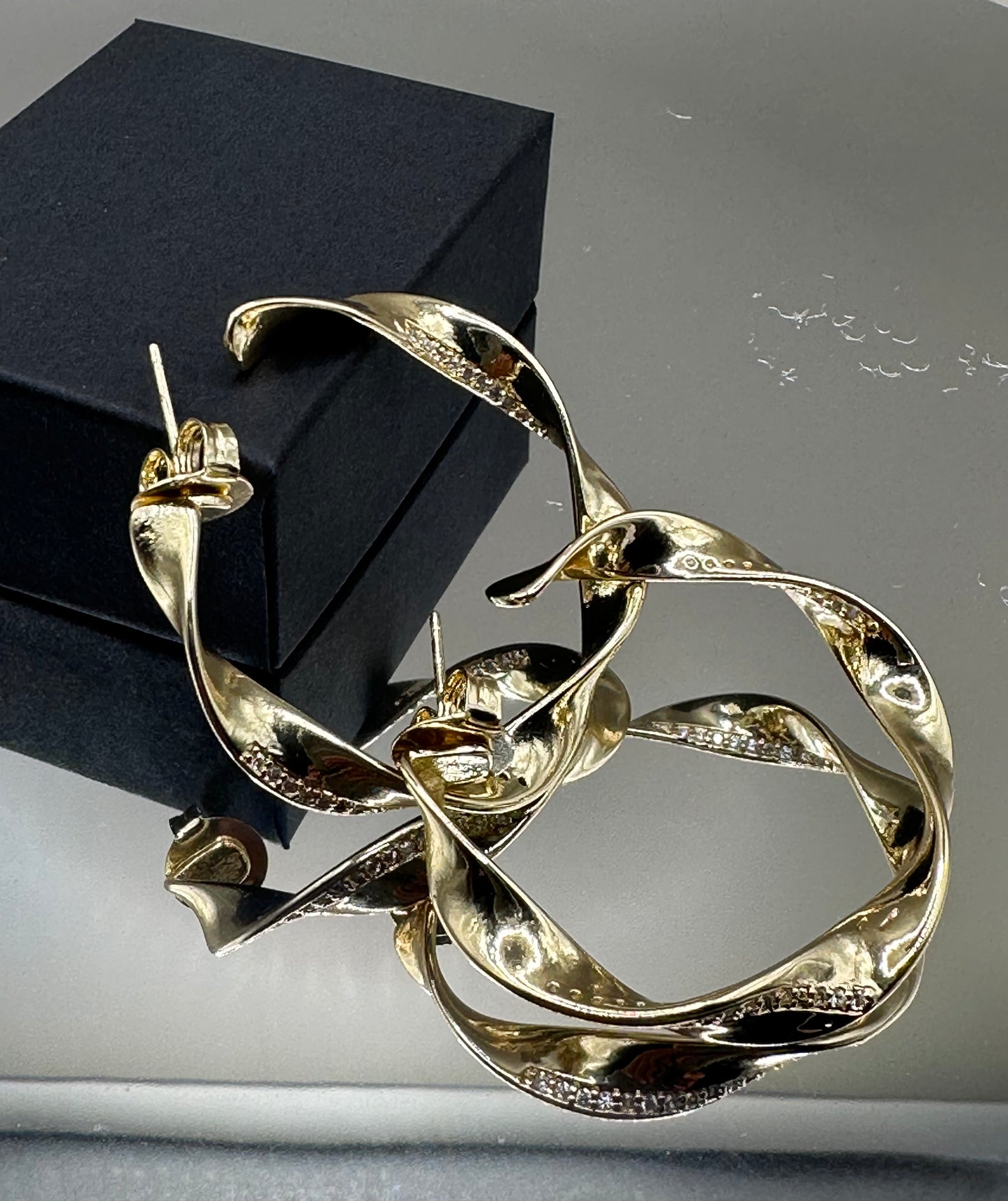 18k Gold-Filled Hoop Earrings