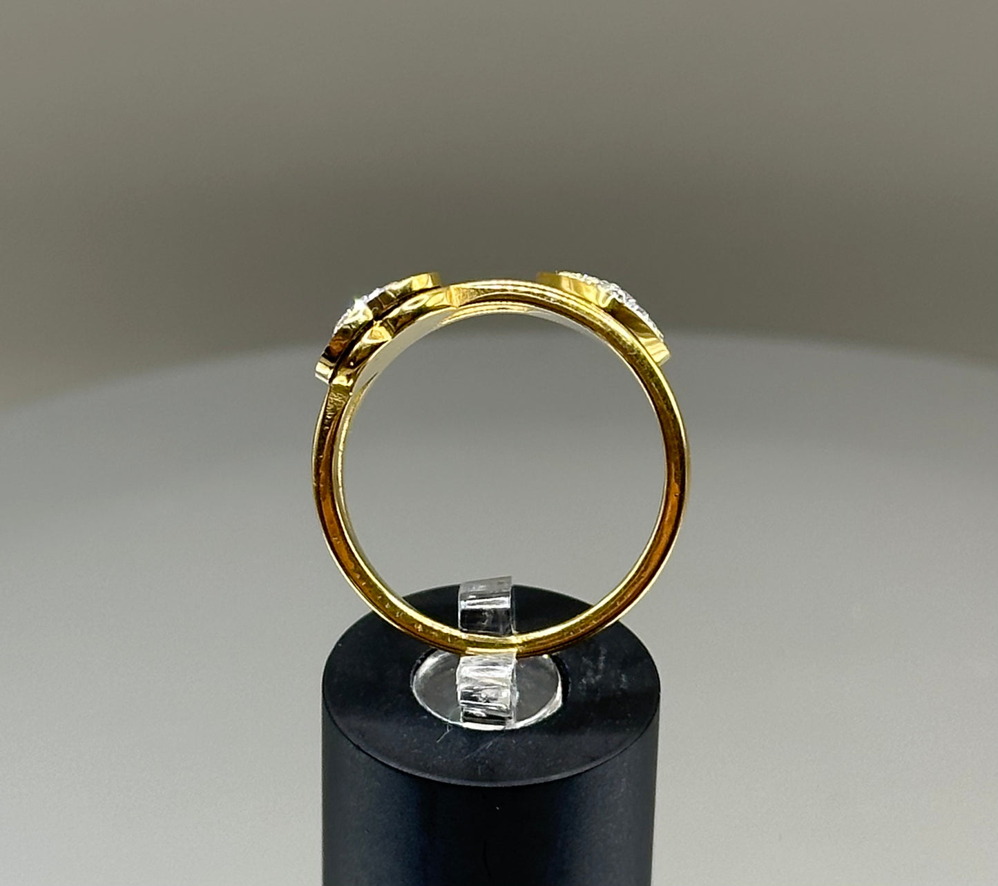 18k Gold-filled heart ring