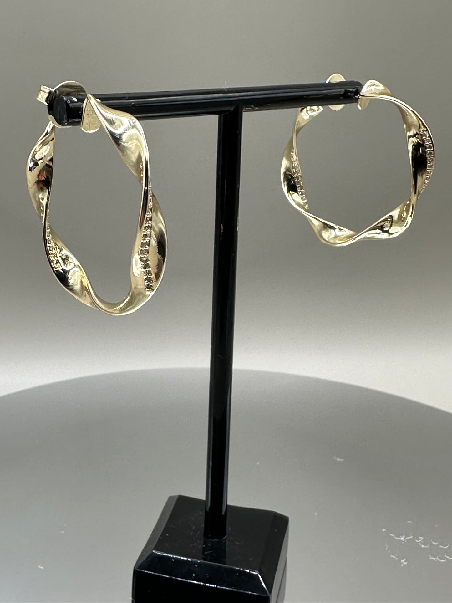 18k Gold-Filled Hoop Earrings